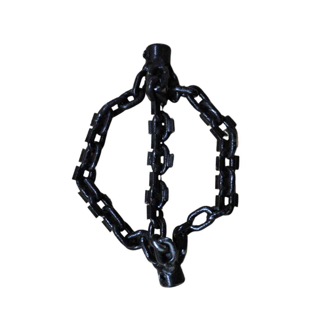 10mm Chain Knocker with Carbide for 4" Pipe