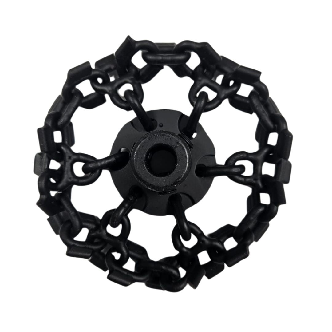 10mm Circular Chain Knocker with Carbide for 4" Pipe