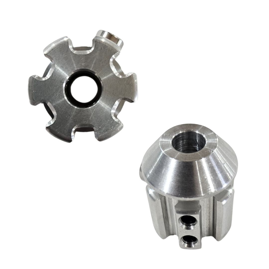 Sanding Hubs – Pipe Sanding Tool Attachments for 2", 3", 4", and 6"