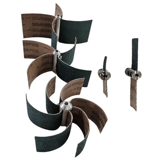 Sanding Hubs – Pipe Sanding Tool Attachments for 2", 3", 4", and 6"