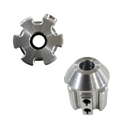 Sanding Hubs – Pipe Sanding Tool Attachments for 2", 3", 4", and 6"