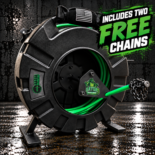 Gator Flex Shaft Drain Cleaning Machine - 6mm Cordless