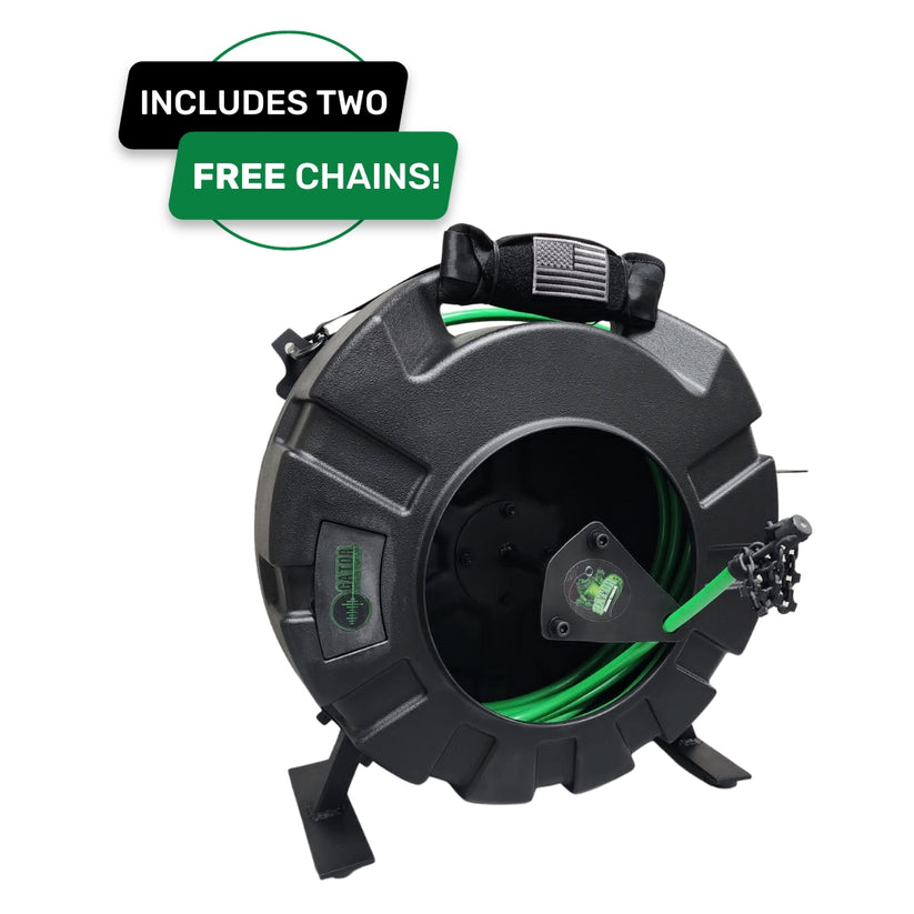 Gator Flex Shaft Drain Cleaning Machine 8mm Cordless Gator Drain Tools