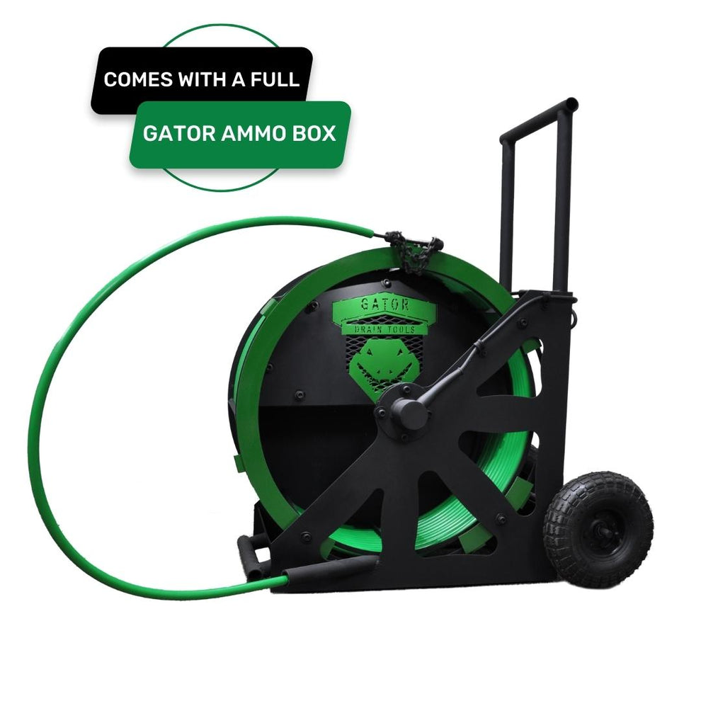 Gator Boss 2.0 Flex Shaft Drain Cleaning Machine 10mm Internally Dri