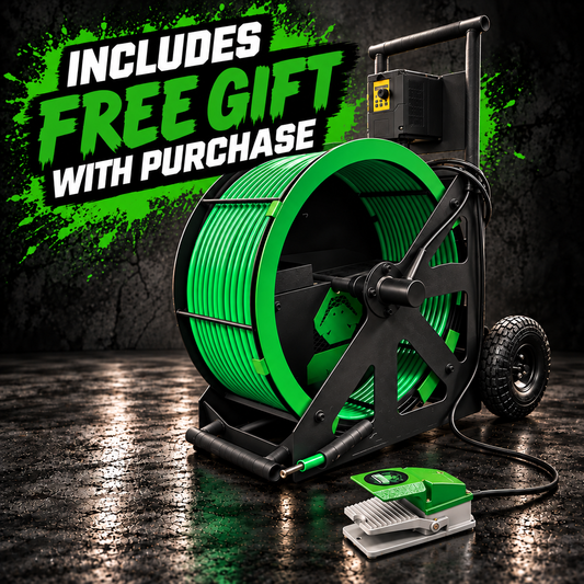Gator Boss Flex Shaft Drain Cleaning Machine 2.0