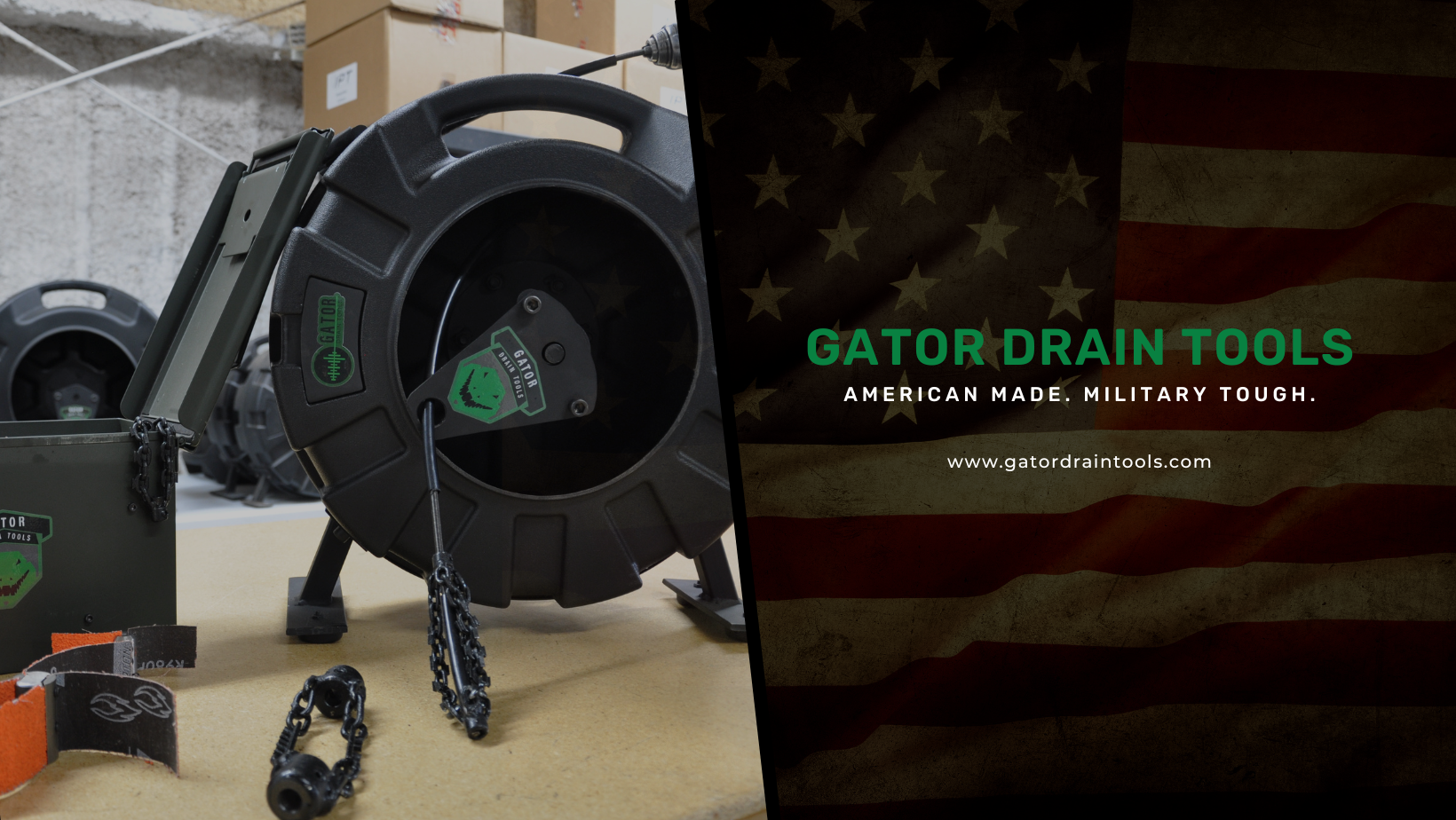 Flex Shaft Drain Cleaning Equipment | Shop Gator Drain Tools