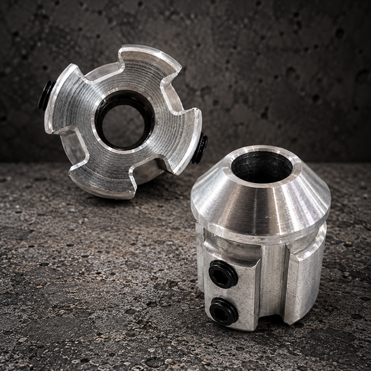 Sanding Hubs – Pipe Sanding Tool Attachments for 2", 3", 4", and 6"
