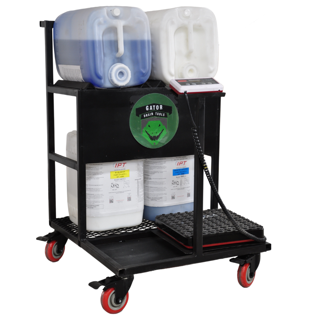 Mobile Epoxy Weigh Station